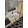 BALNEOM Zakkum 120 Cm 0 Mdf Lavabolu Banyo Dolabı Dolaplı Aynalı Üst Dolap Boy Dolabı Havluluk